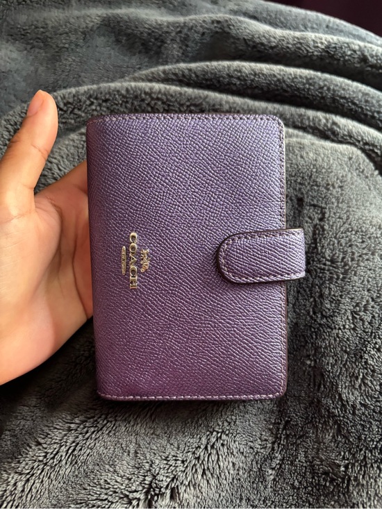 Coach Handbags - Coach Purple wallet